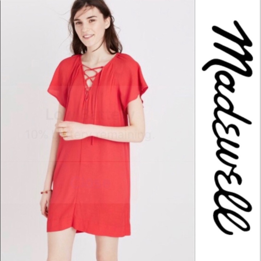 Madewell Red Summer Dress